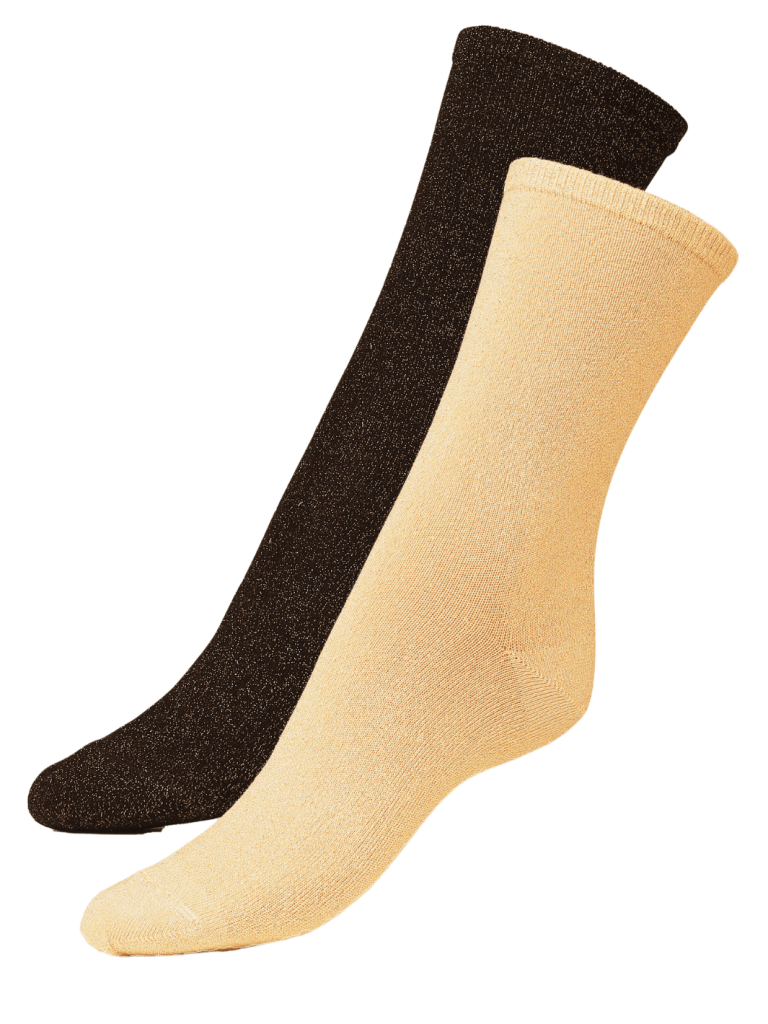 2 - Pack Dear Denier Strømper I Guld & Sort 36 - 38 Dear Denier