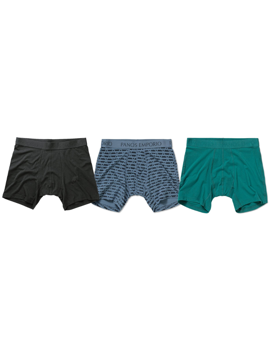 3-pack Panos Emporio Bamboo boxershorts för honom