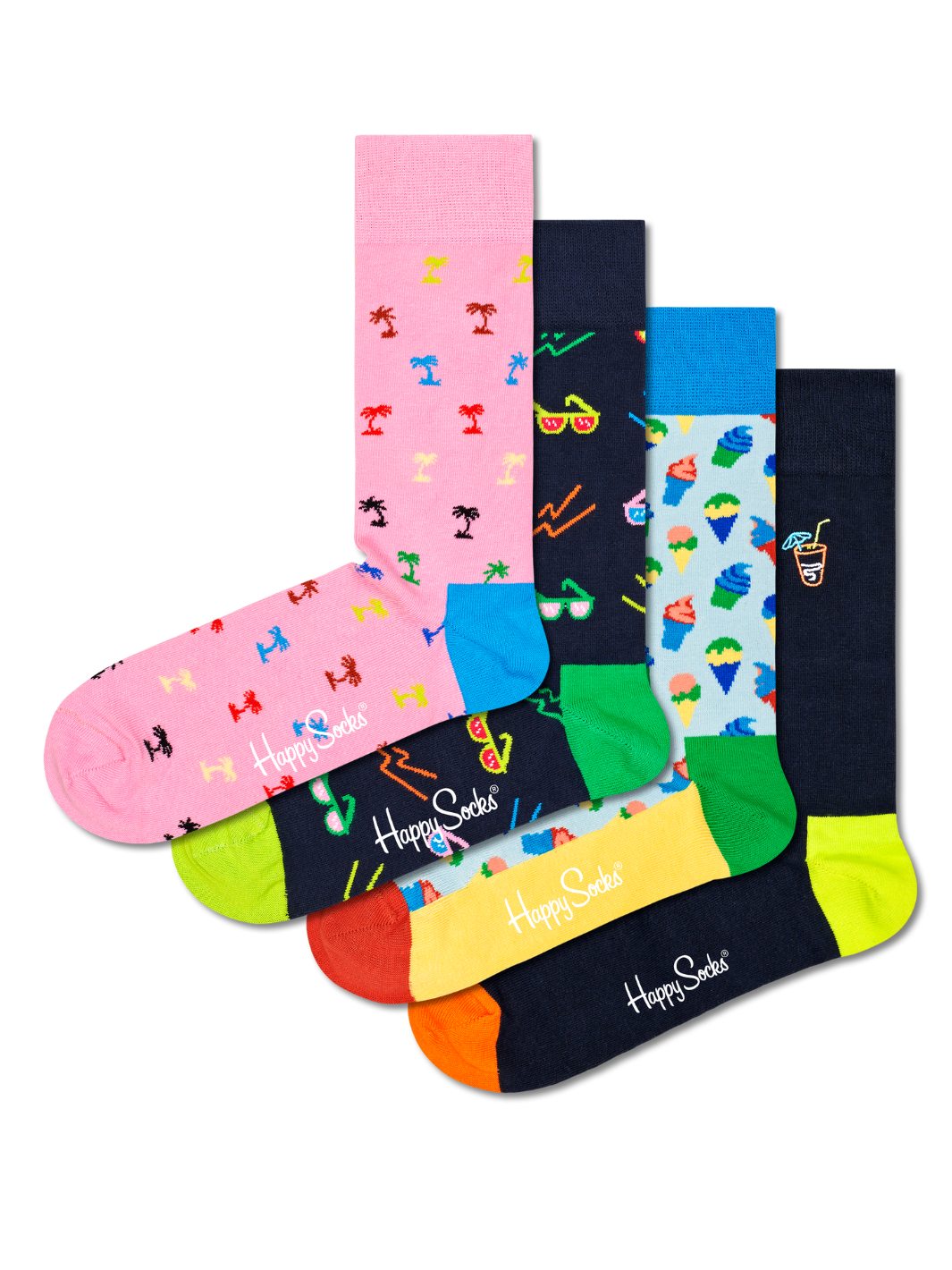 4-pack Happy Socks Holiday presentförpackning