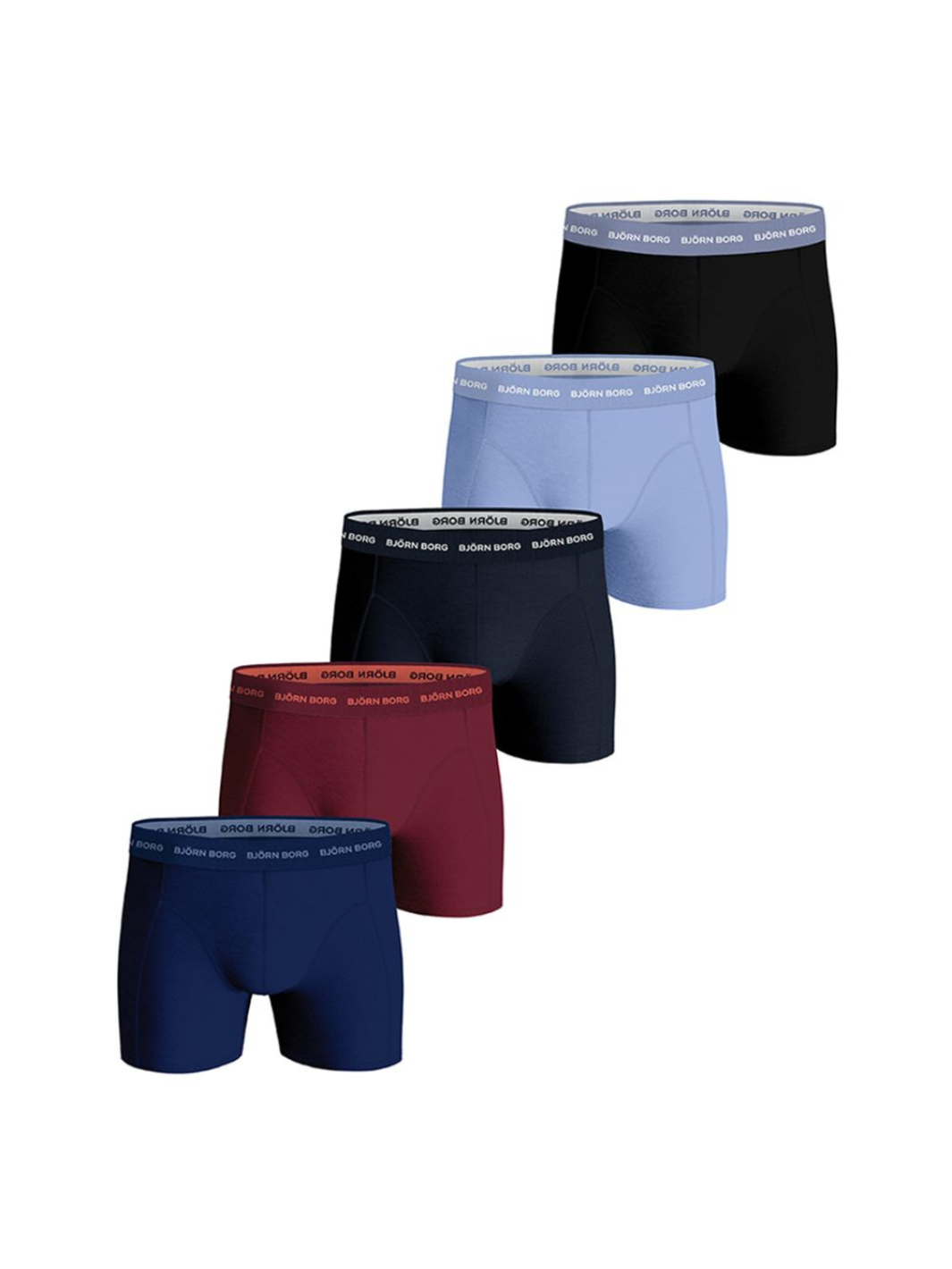 5-pack Björn Borg boxershorts med blandade färger
