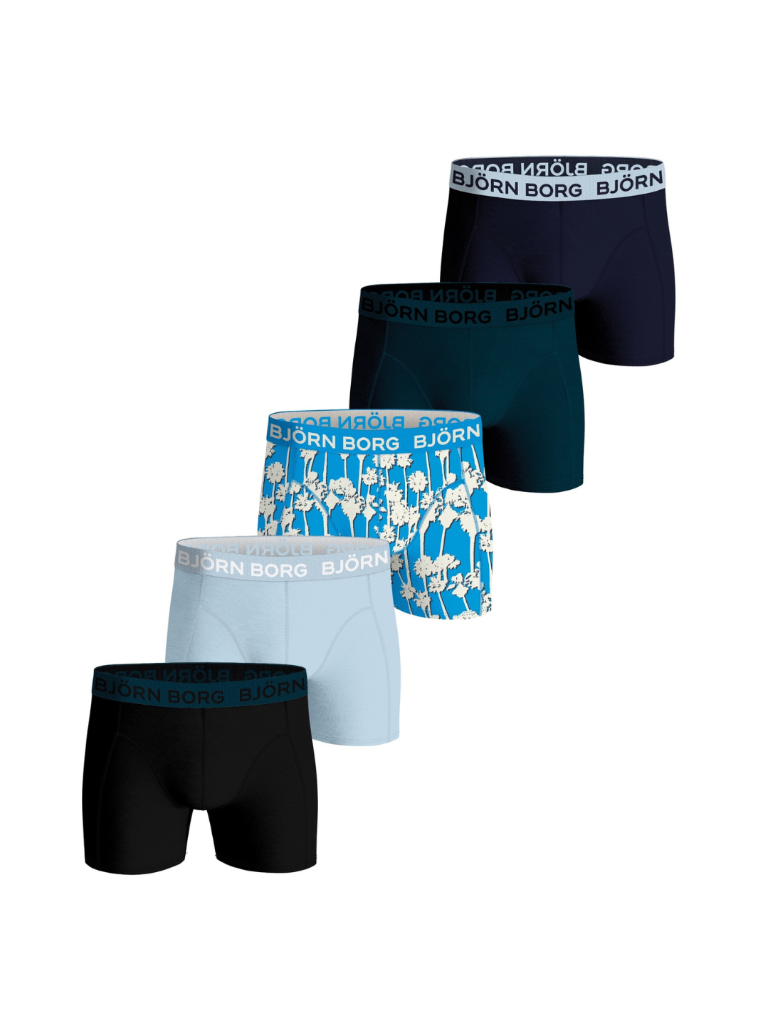5-pack Björn Borg boxershorts med flera färger