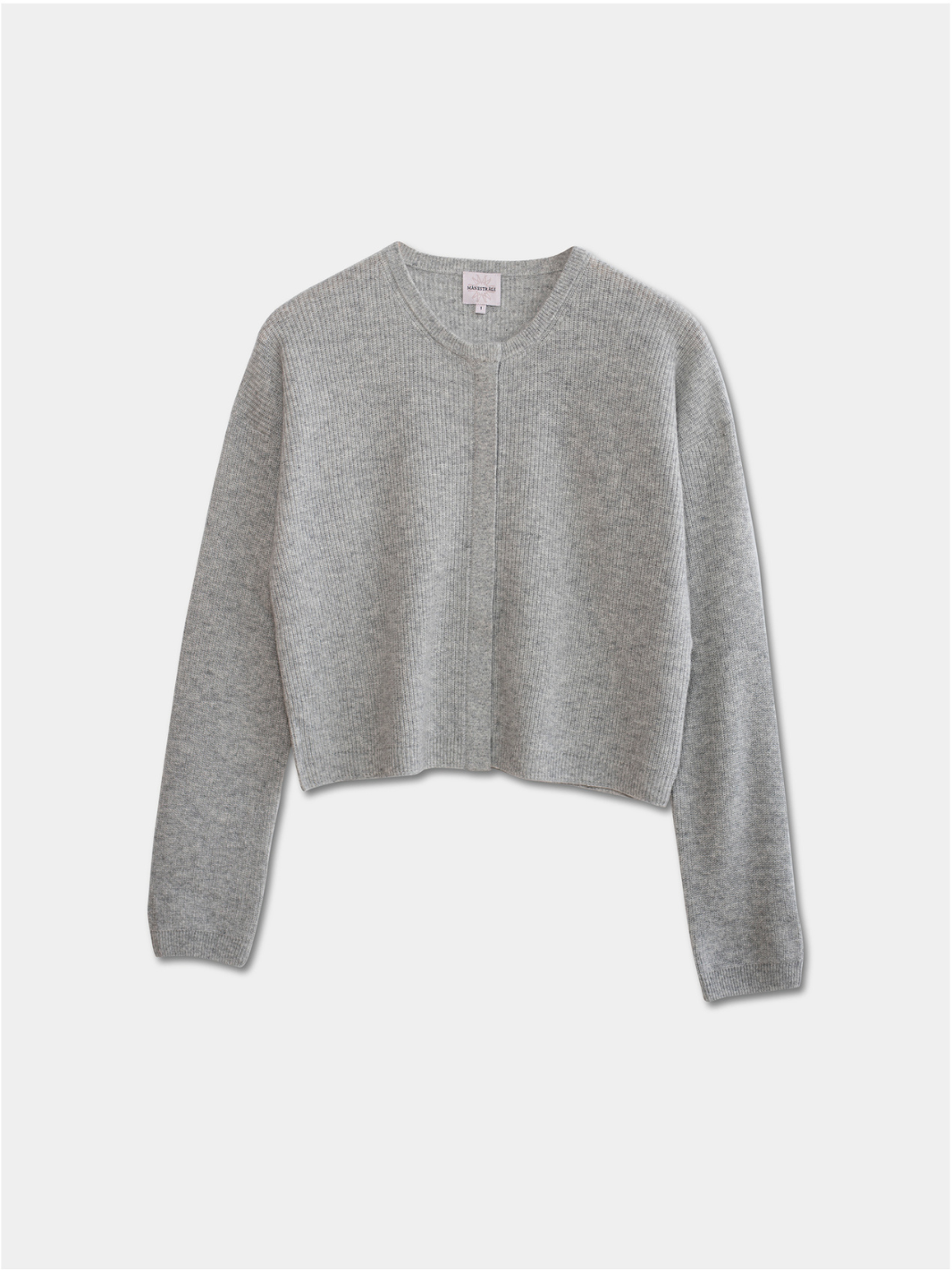 Grå Minna Moonbeam Cashmere Cardigan