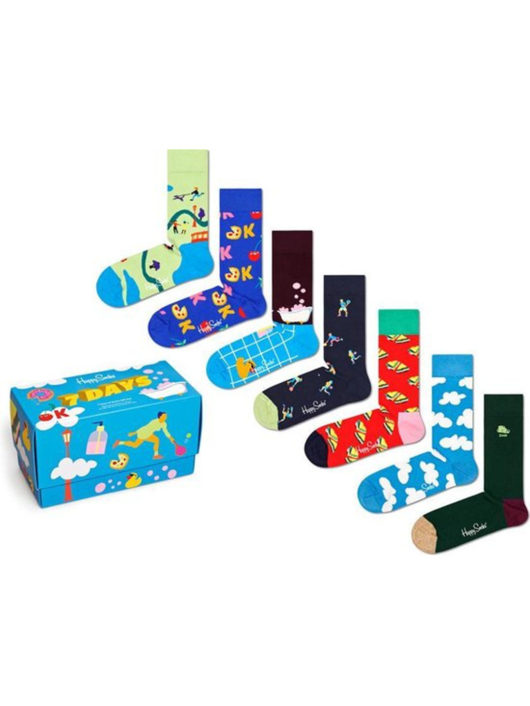 Happy Socks 7-dagars presentförpackning för honom