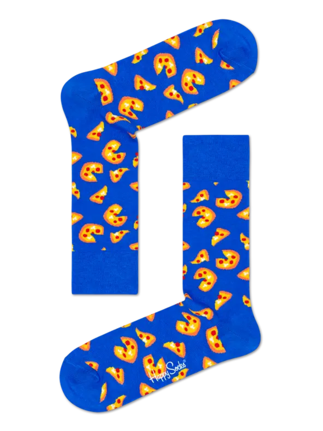 Koboltblå pizza för män Happy Socks för honom