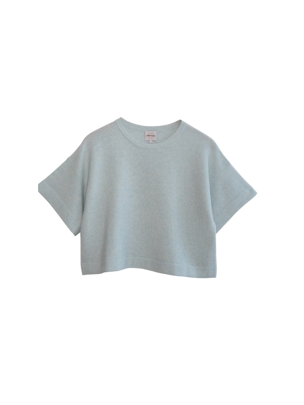 Mintfärgad Moonbeam Lilja Cashmere Stickat