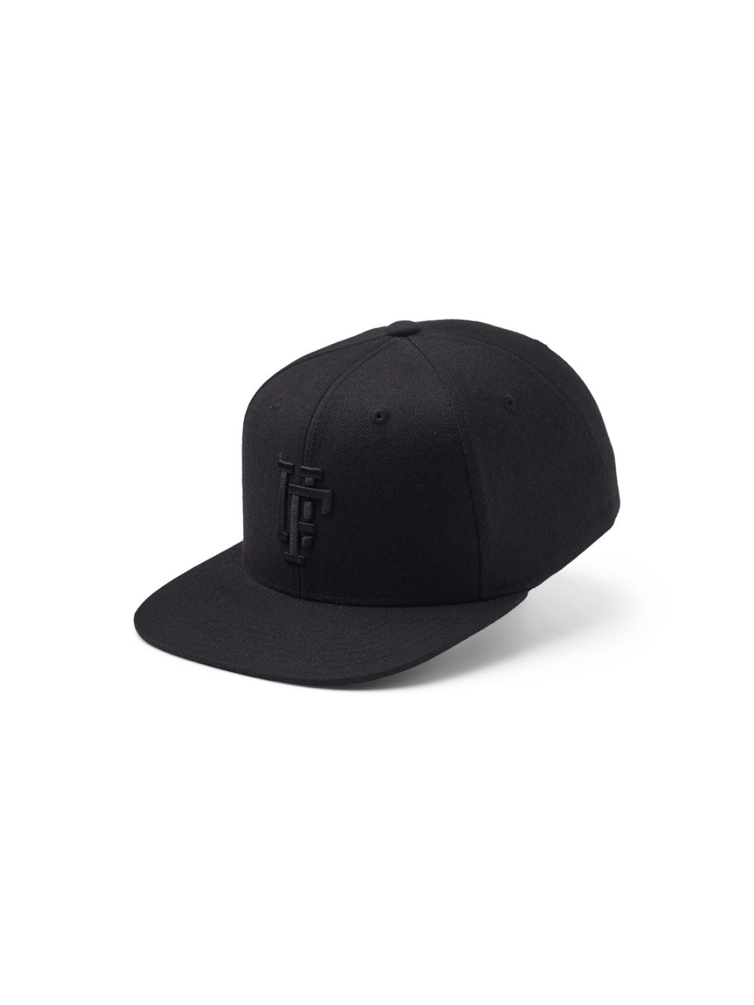 Svart Upfront Logo Snapback Cap