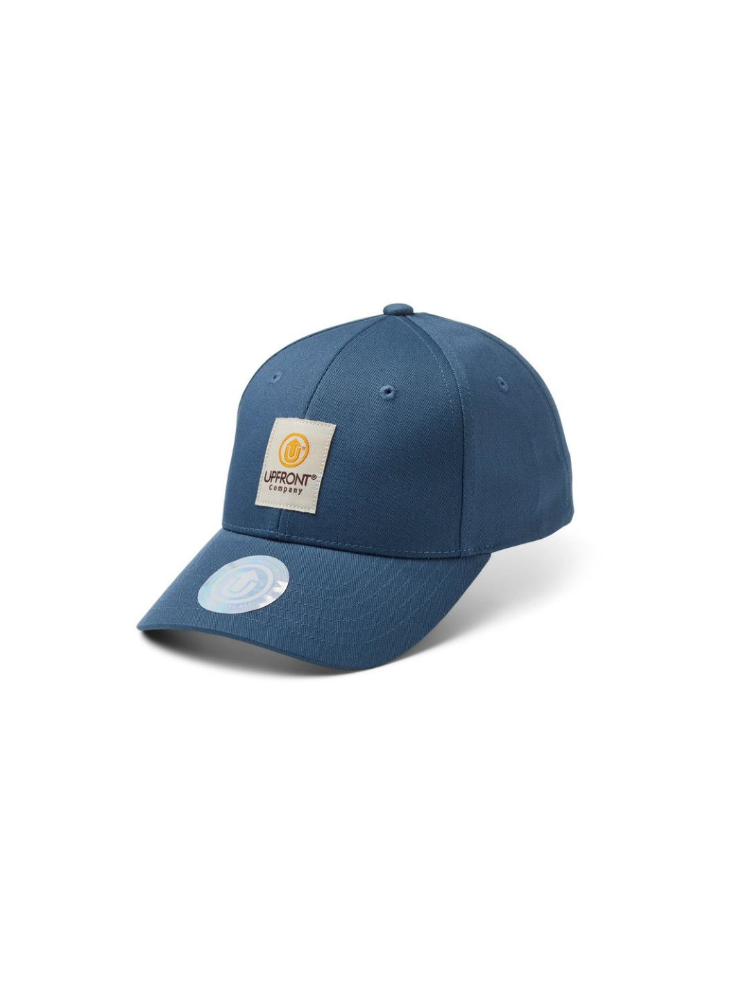 Dusty Blue Upfront Baseball Stranded Cap