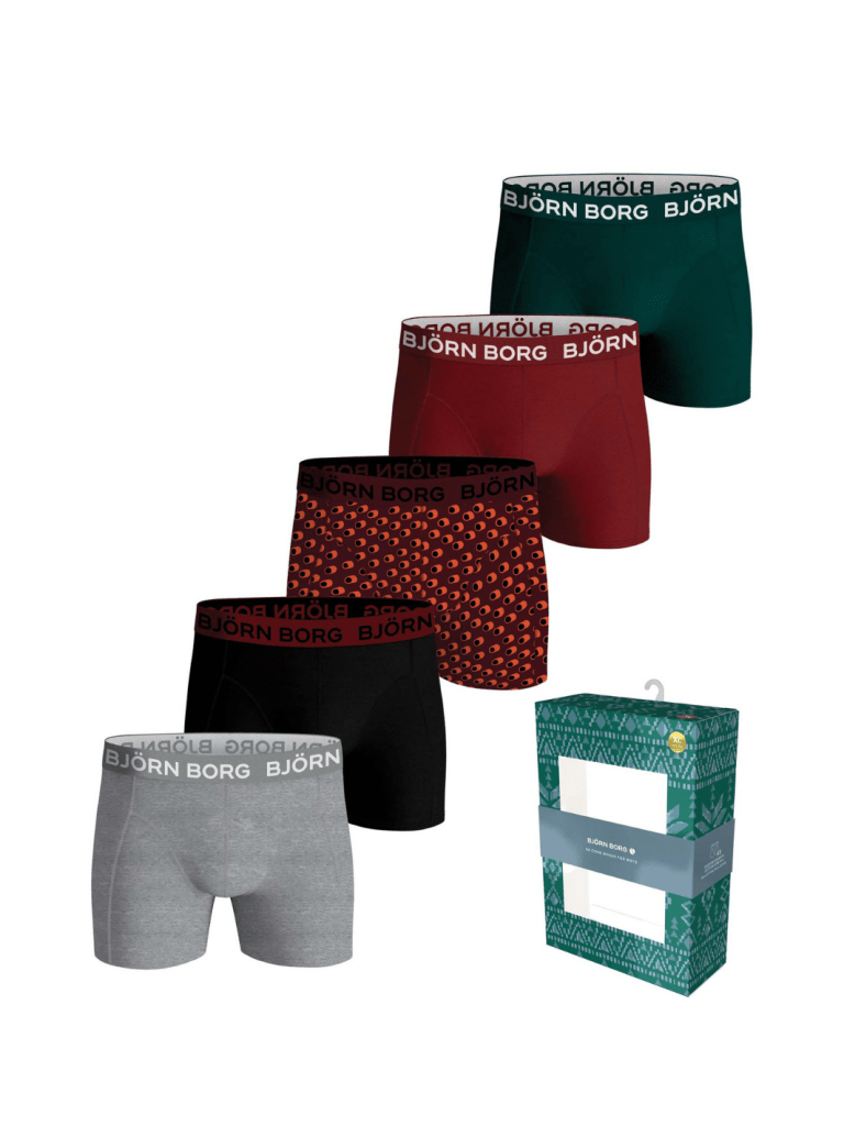 Björn Borg 5 - pack Drenge Boxershorts Multifarvet 134 - 140 Björn Borg