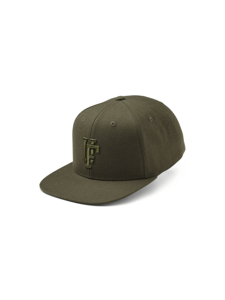 Grøn Upfront Logo Snapback Kasket One Size Upfront