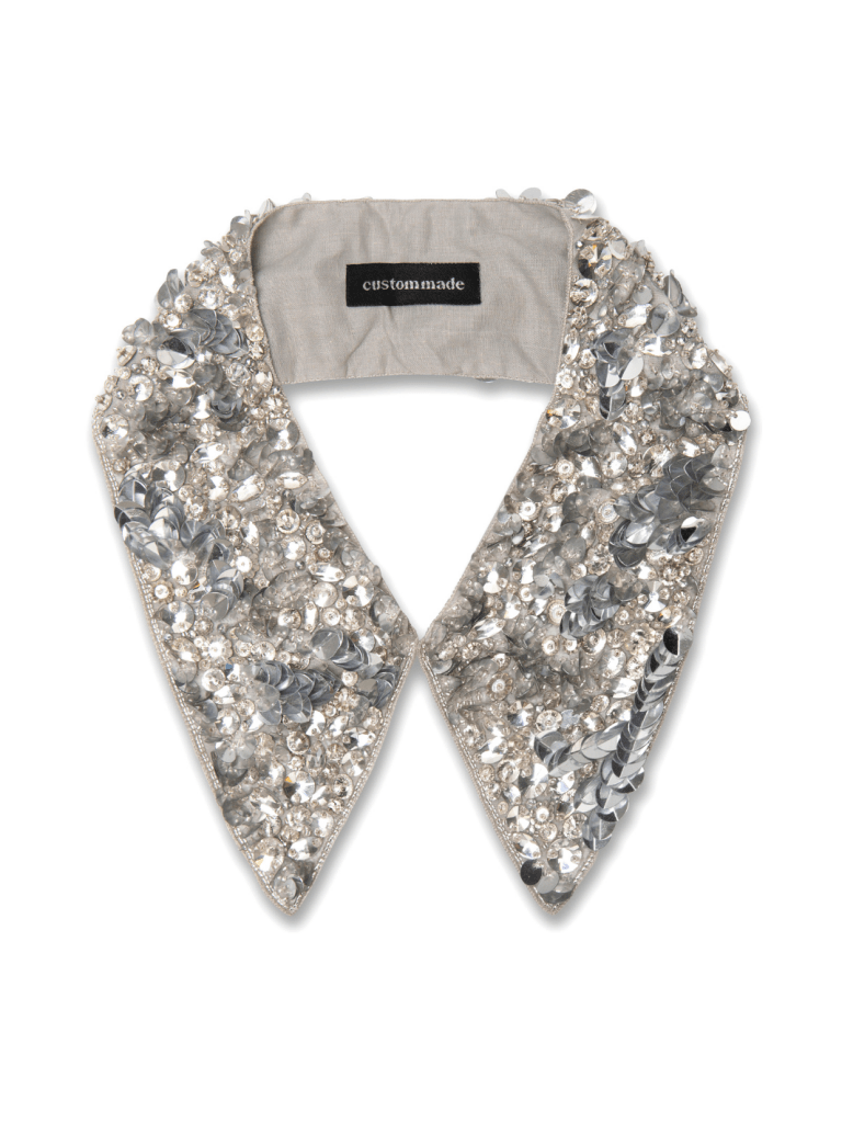 Sølv Zavanna Perle Halskrave Fra Custommade OS Custommade