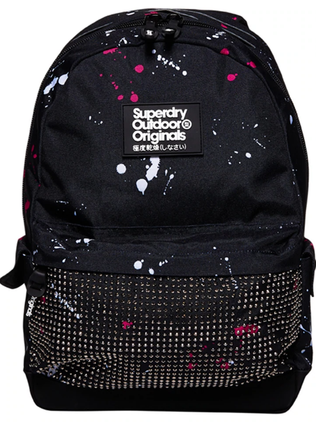 Svart Superdry Print Edition Montana-ryggsäck