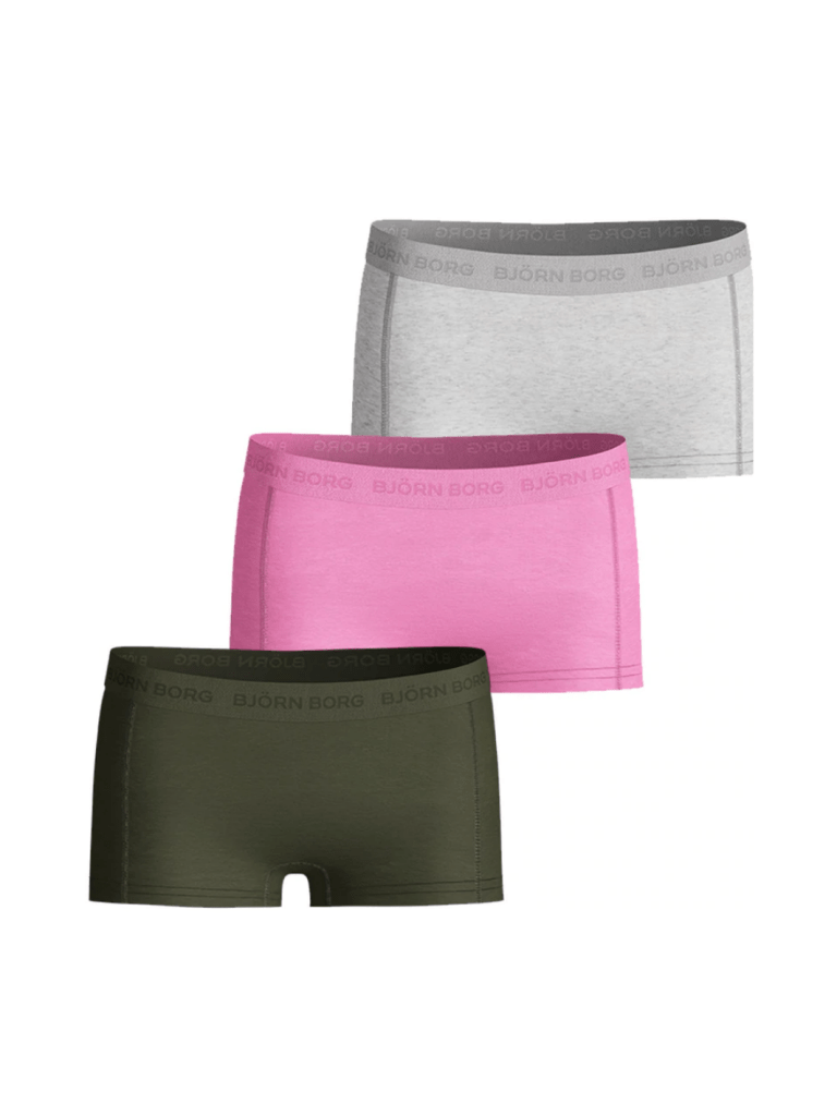 3 - Pack Björn Borg Pige Mini Shorts 86 - 92 Björn Borg