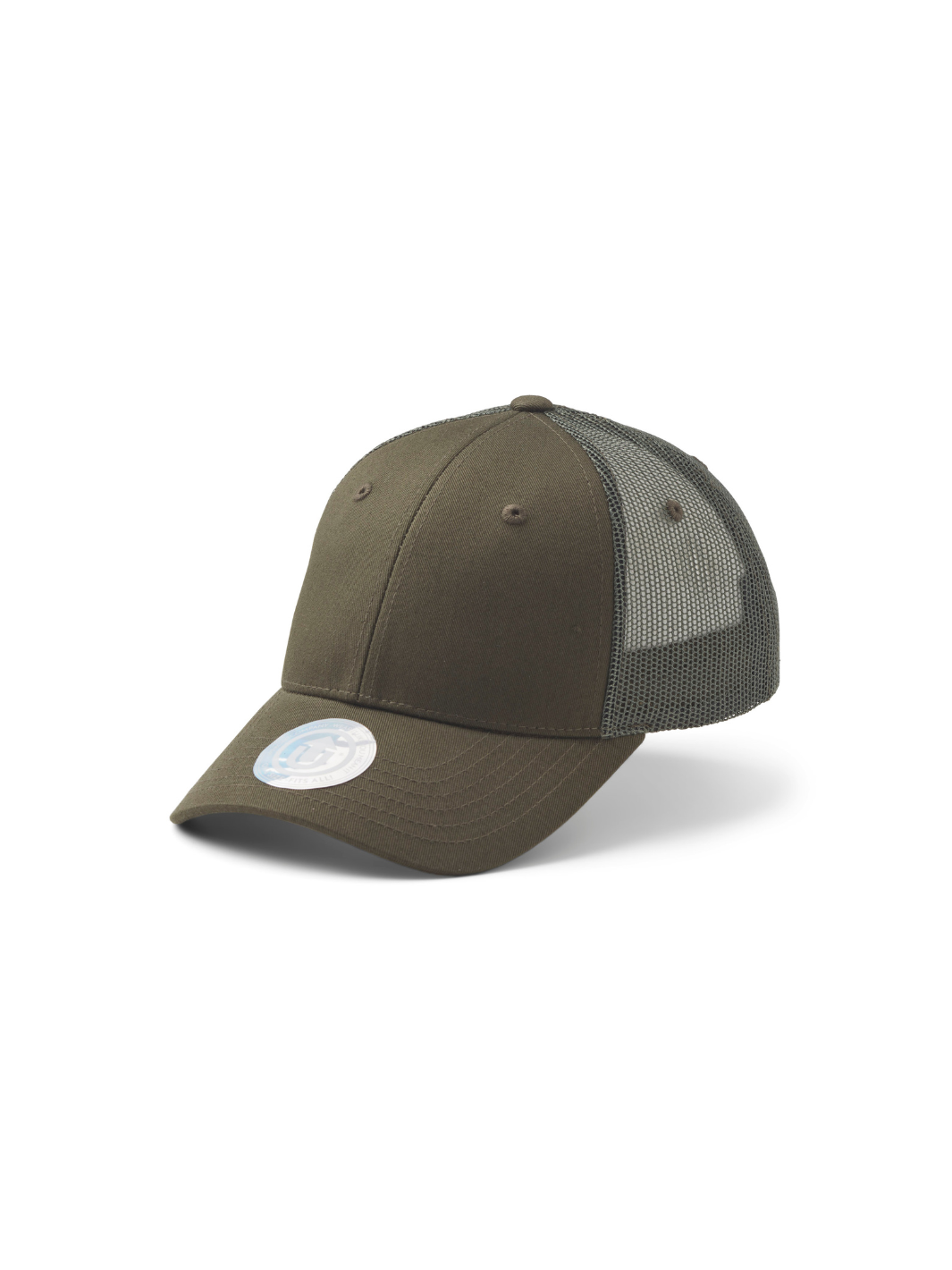 Army Green Upfront Baseball Trucker Keps