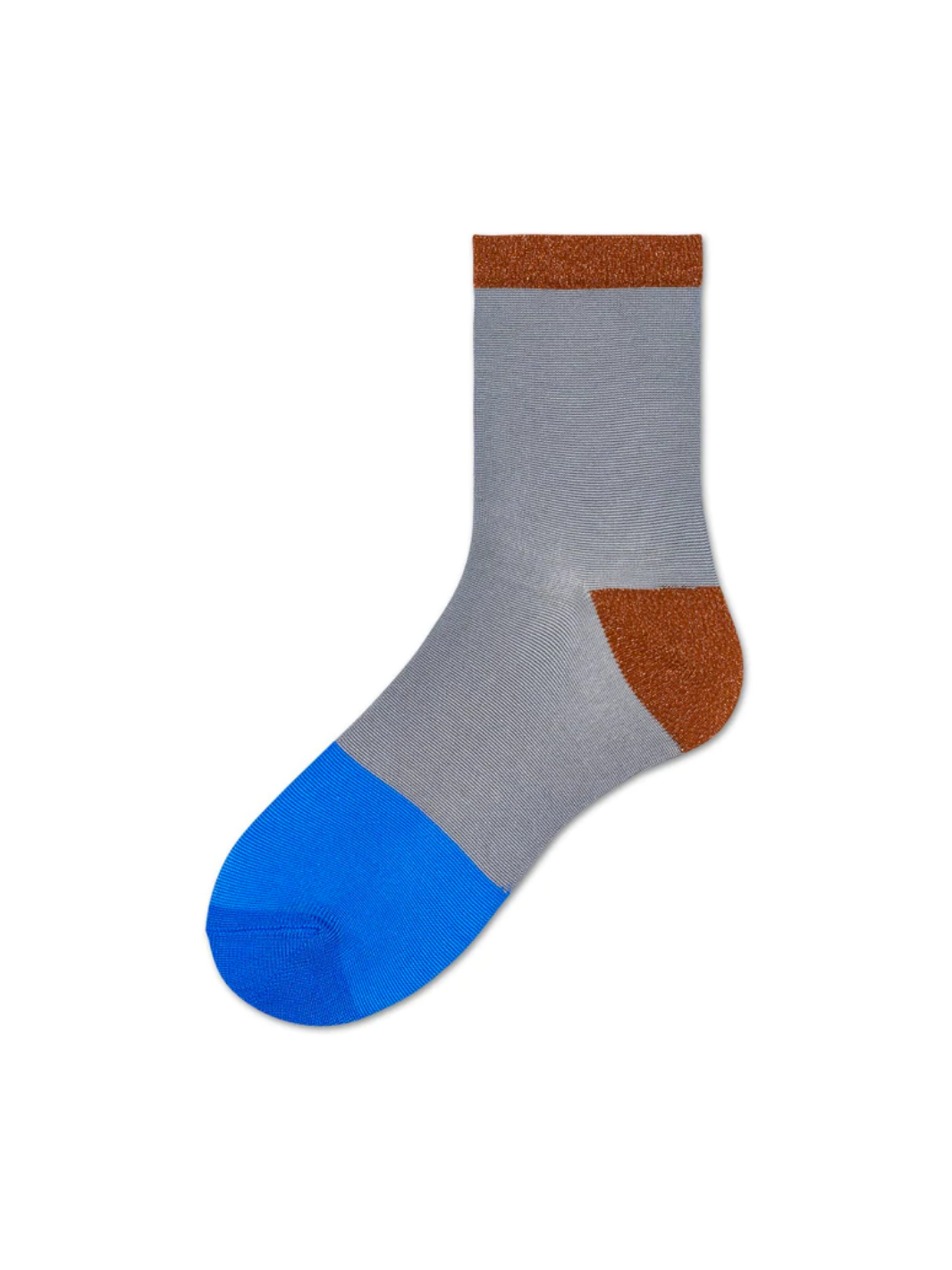 Grå Hysteriaa Liza Ankel Sock
