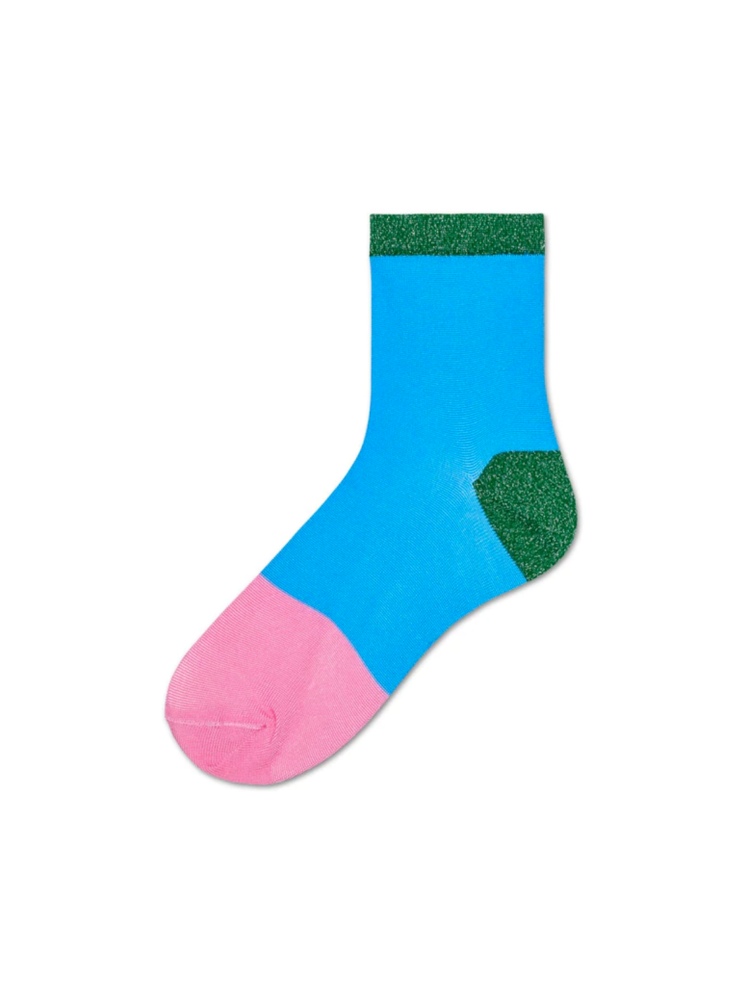 Ljusblå Hysteriaa Liza Ankel Sock