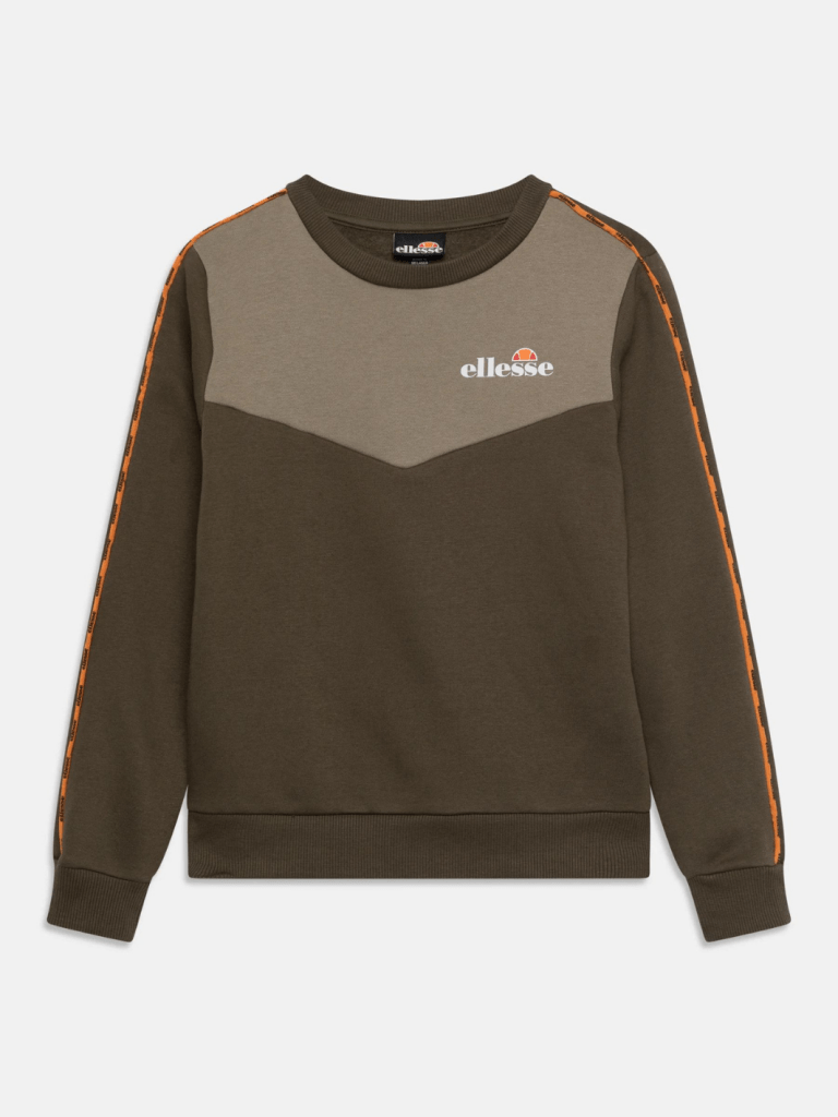 Armygrøn Ellesse Kids Conal Sweat Shirt 10/11 - 140/146 Ellesse