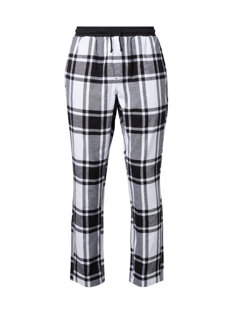Hvid/Sort ternet Core pyjamas Pants L Björn Borg