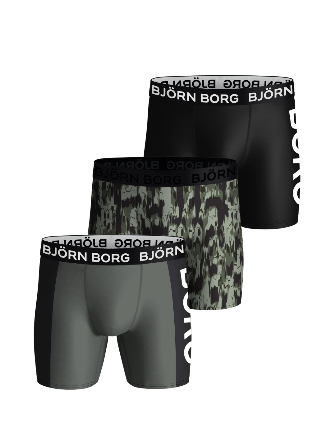 3-Pack Björn Borg Performance Boxershorts