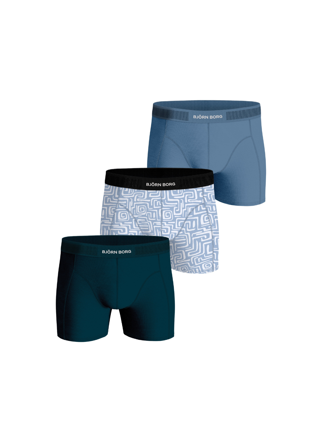 3-Pack Björn Borg Premium Boxer Shorts Multi