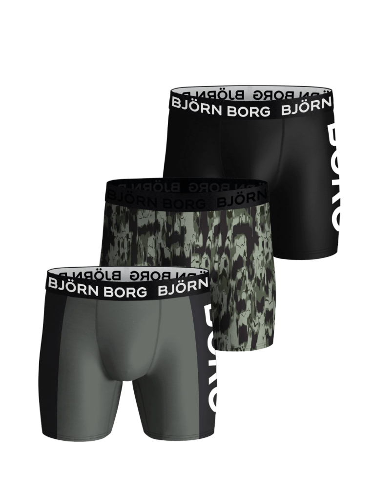 3 - Pack Björn Borg Performance Boxershorts M Björn Borg