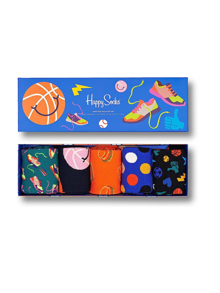 5-pack Happy Socks Gamer presentförpackning för honom