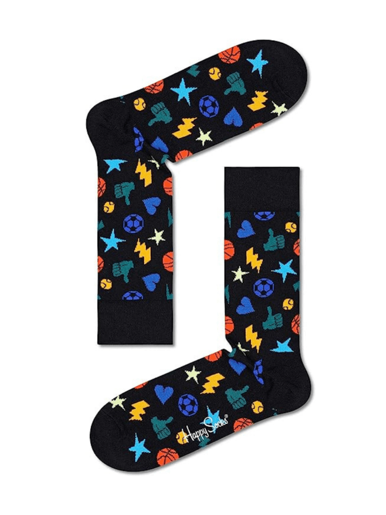 5 - Pack Happy Socks Gamer Gaveæske Til Ham 41 - 46 Happy Socks