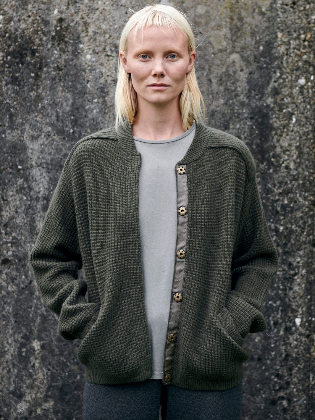 Army Zoe Moonbeam Cardigan Stickat