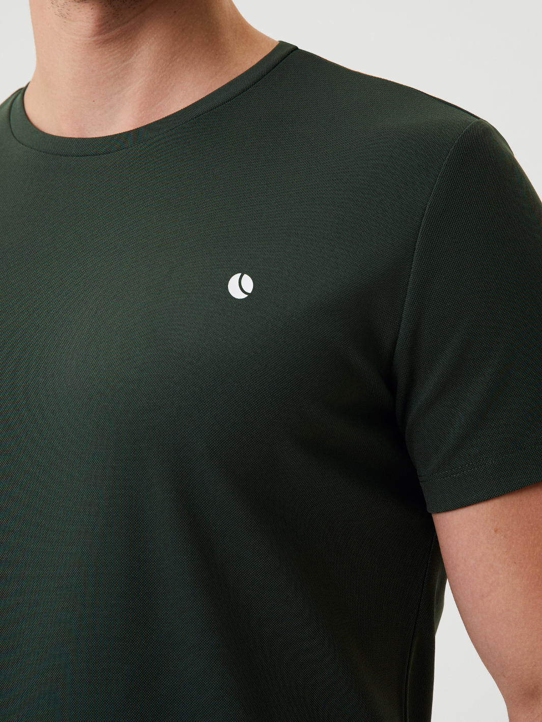 Armygrøn Björn Borg Performance Stripe T-Shirt