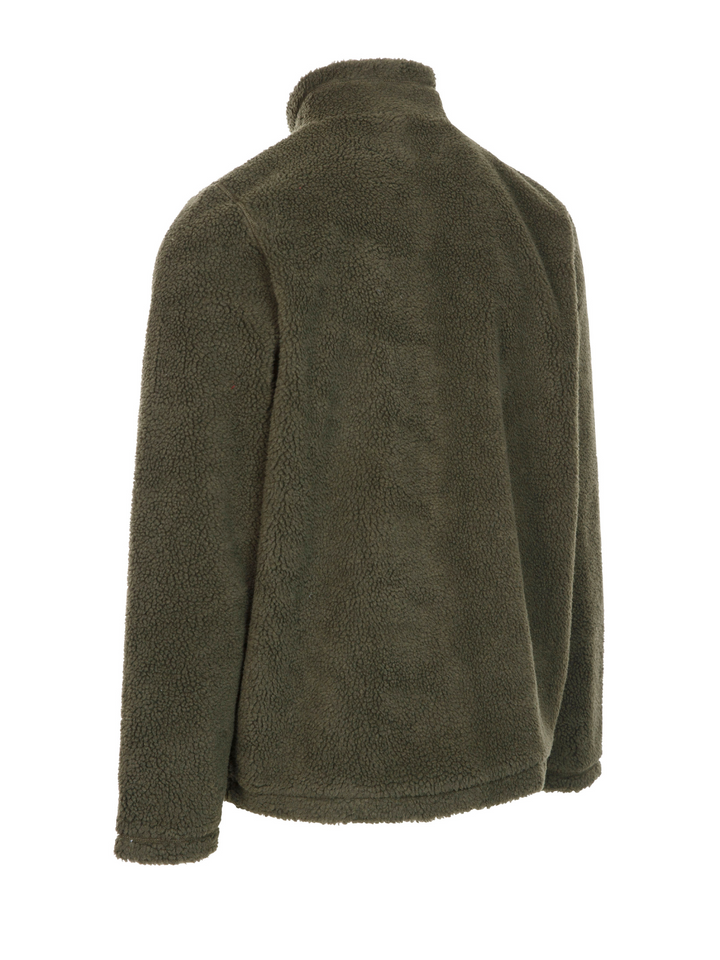 Army Green Sheer Trespass Sherpa Fleece för män