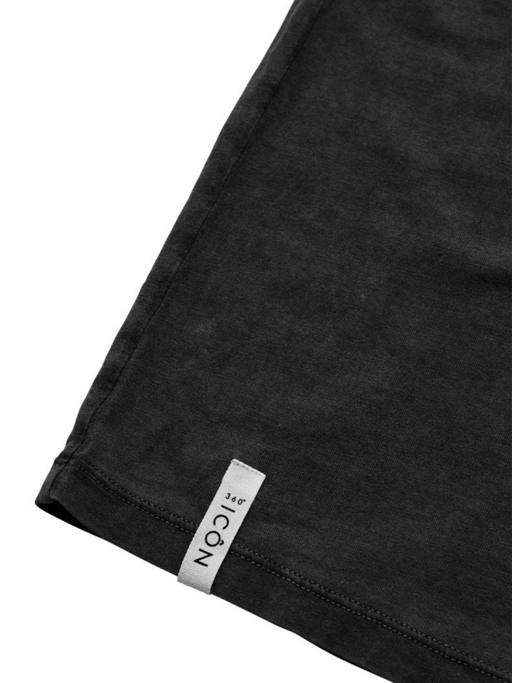 Basic Icôn T-shirt med rund hals för kvinnor