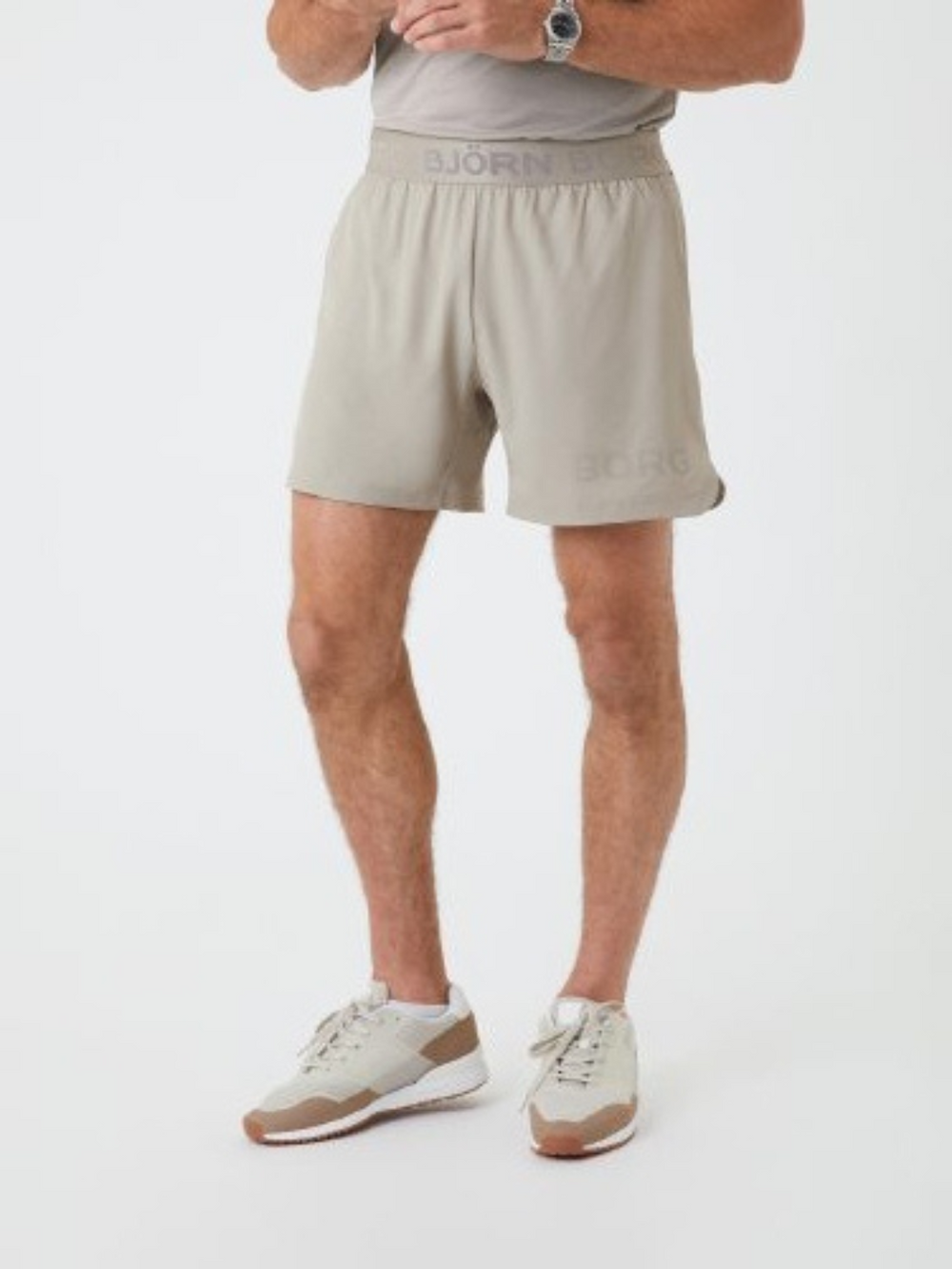 Beige  Björn Borg Performance Shorts