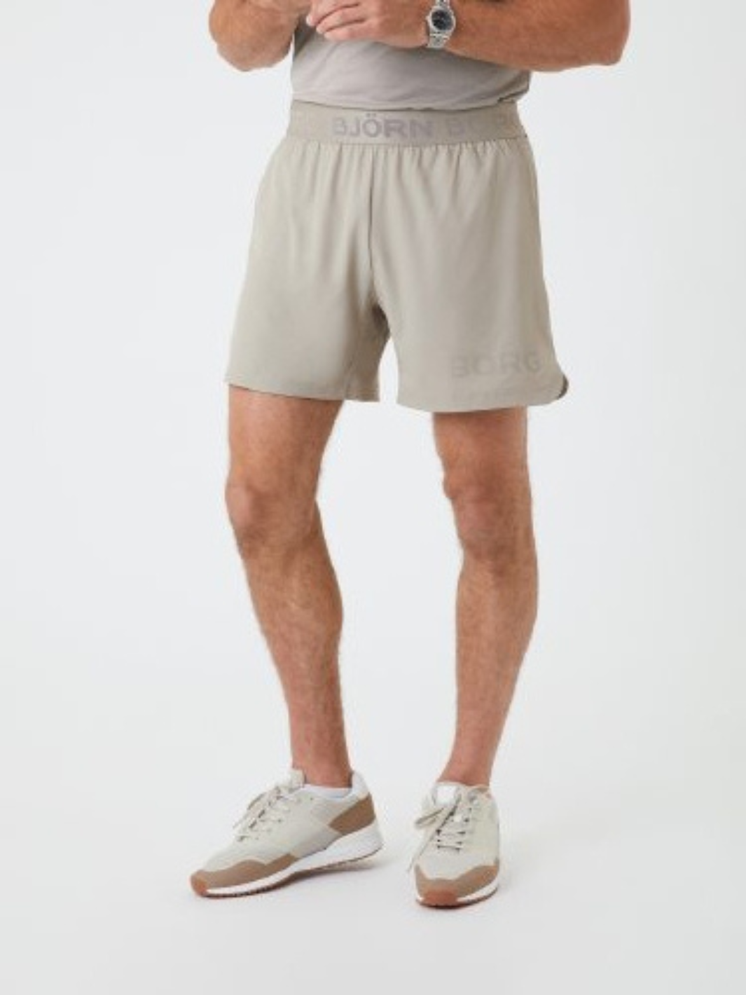 Beige  Björn Borg Performance Shorts