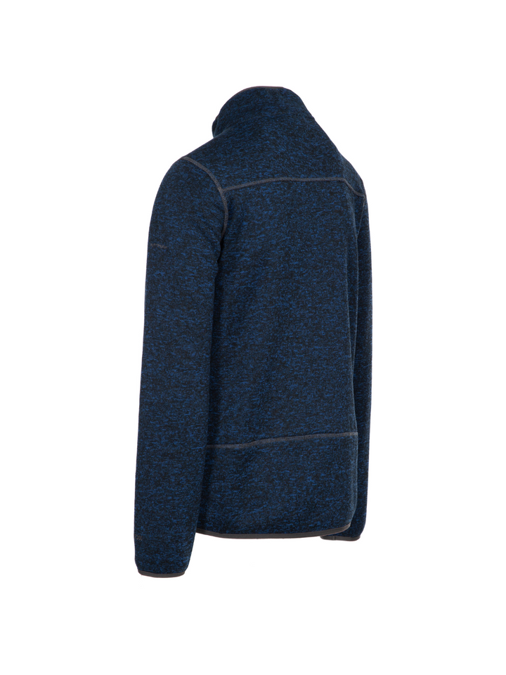 Blå Bingham Trespass Mellanlager Fleece för män