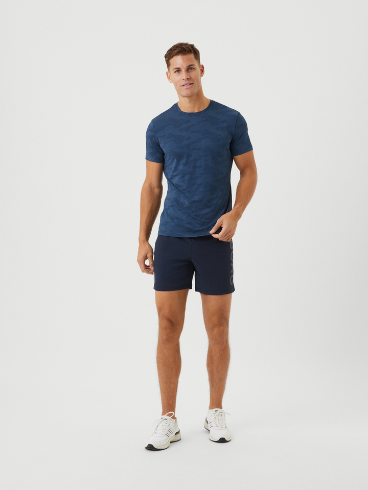 Blå Björn Borg Camo Performance T-shirt