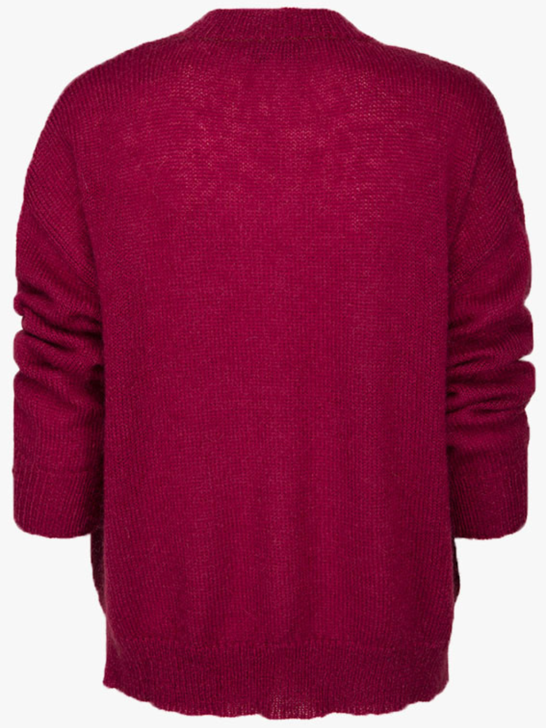 Burgundy Moonbeam Clifton Mohair Knit
