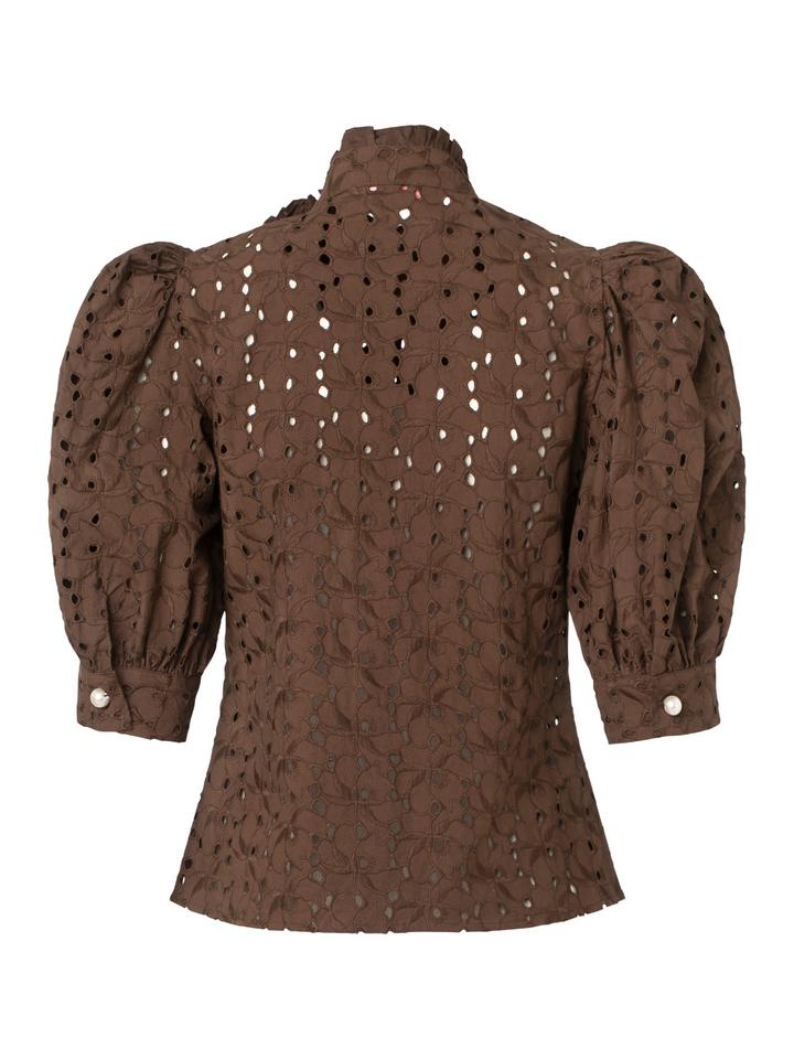 Brun Sarafina Custommade skjorta