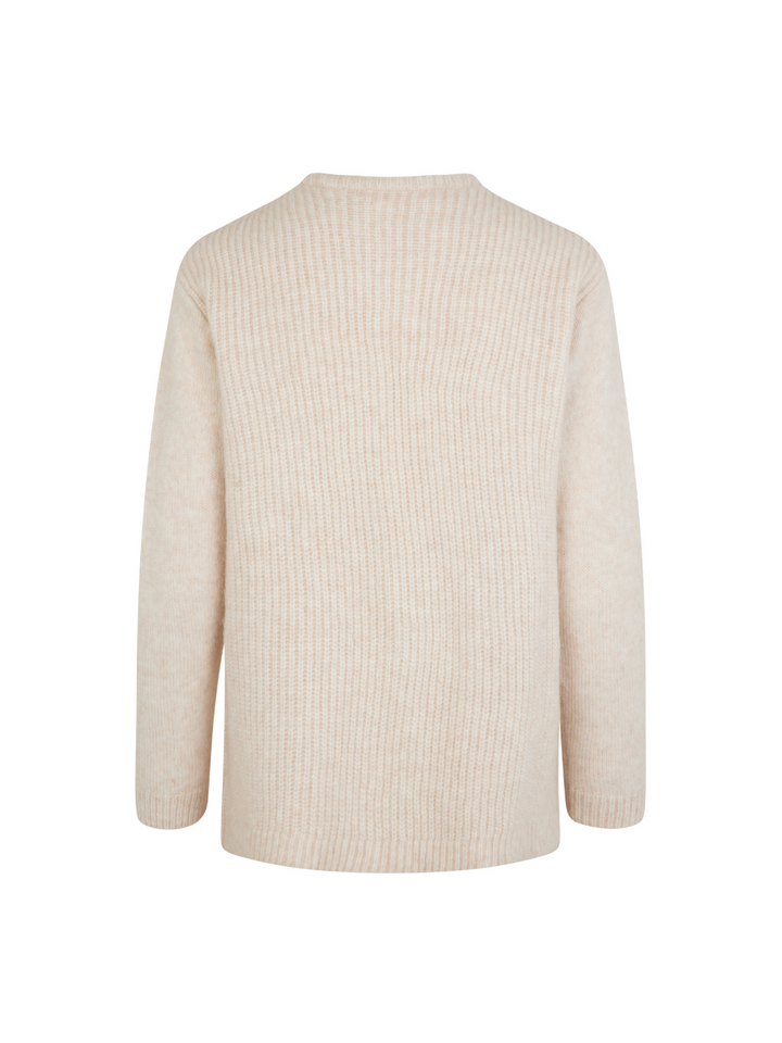 Cream Custommade Valarie Knit Cardigan By Numbers