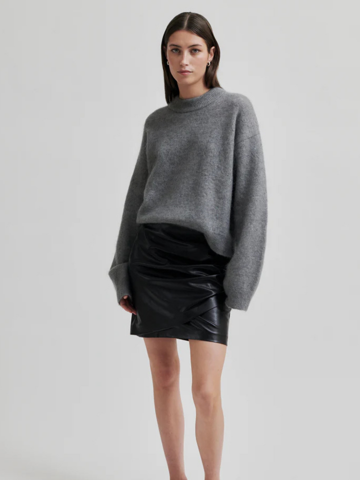 Grå andra kvinnliga Brook Knit