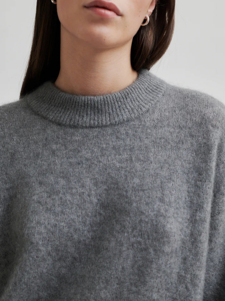 Grå andra kvinnliga Brook Knit