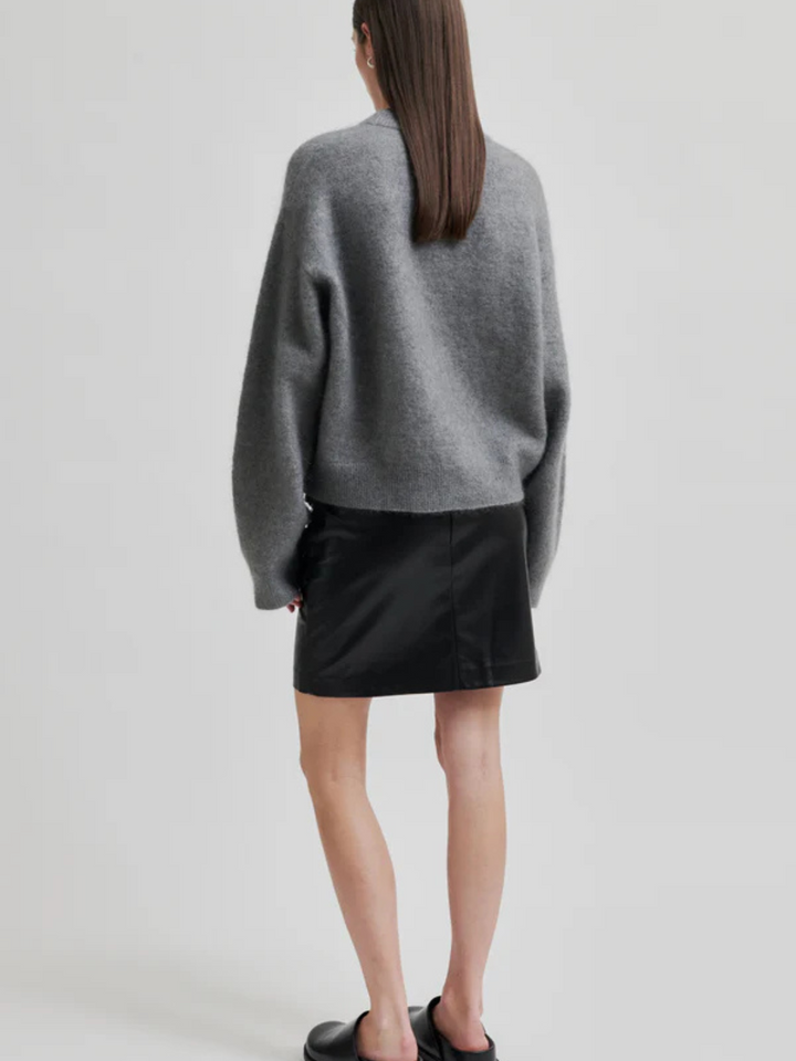 Grå andra kvinnliga Brook Knit