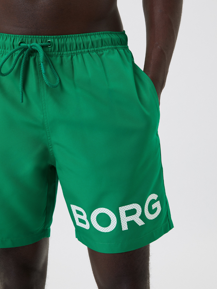 Gröna Björn Borg badshorts för män