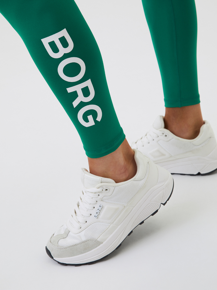 Grön Björn Borg Logo Träningstights