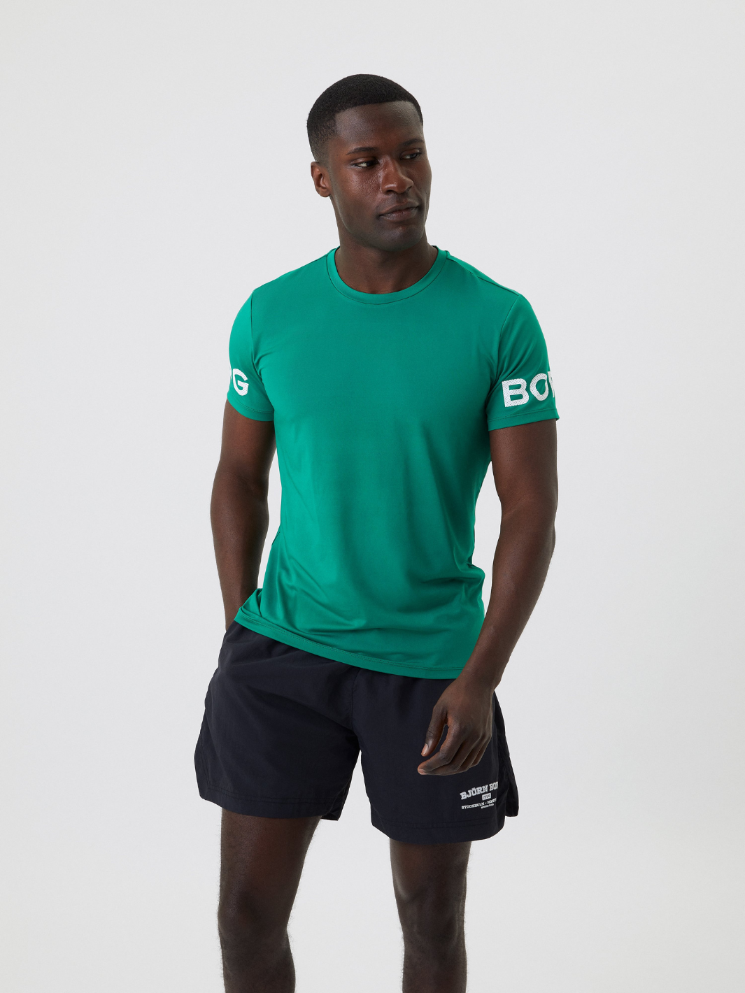 Grön Björn Borg Performance T-shirt