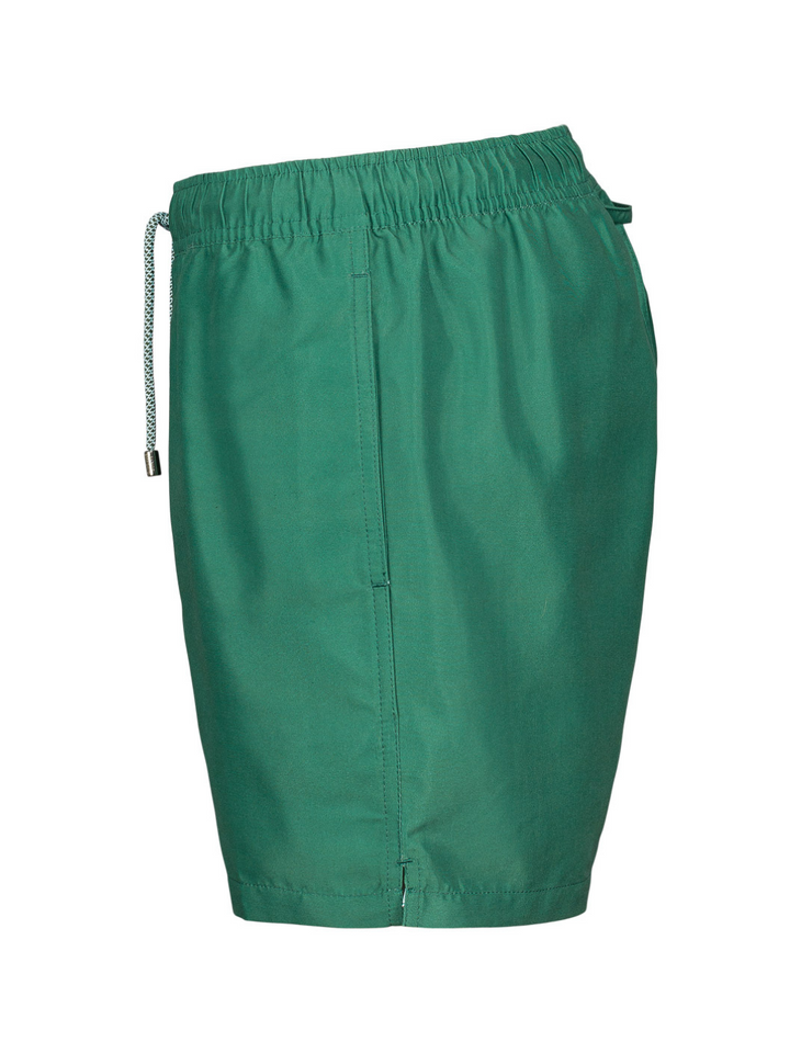 Grön solid Panos Emporio Classic badshorts för män