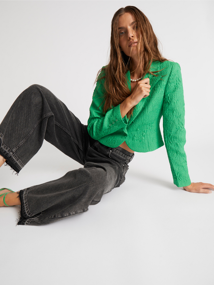 Grön Gaia Custommade Blazer jacka