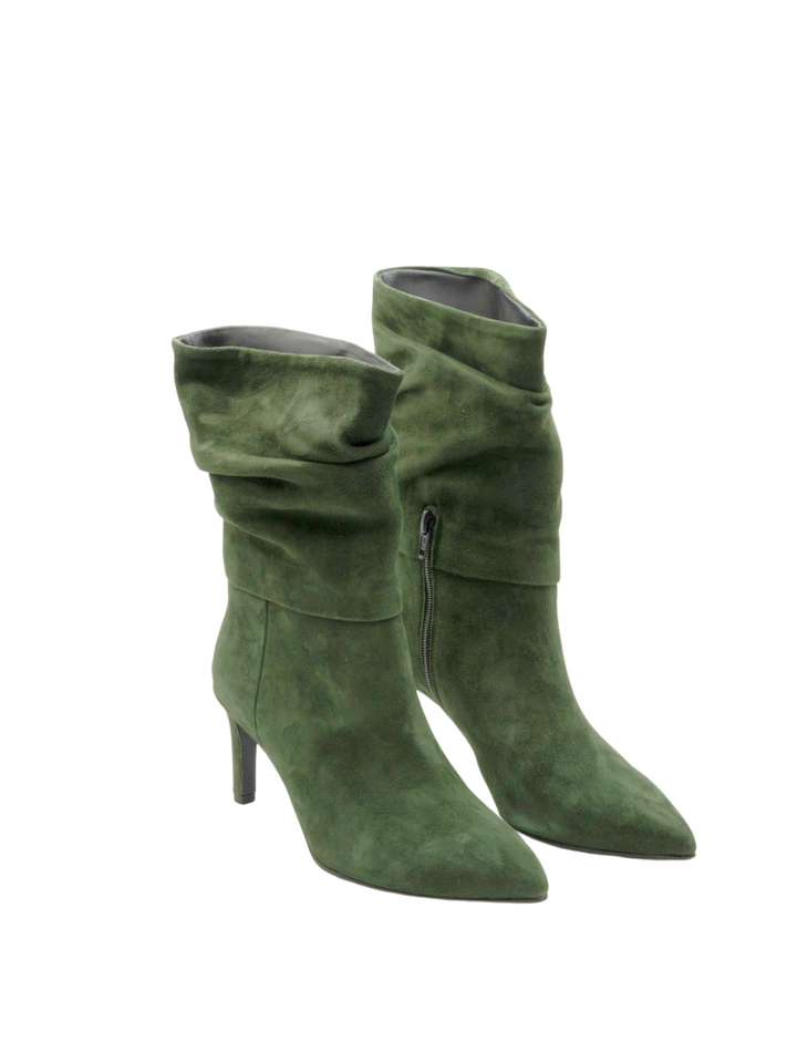 Grön Apair Verde ankelstövel med 7 cm klack