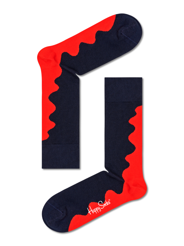 Happy Socks 3-pack grafisk presentförpackning för män och kvinnor