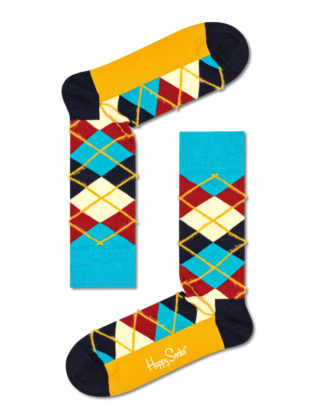 Happy Socks 3-pack Classic Sock Presentbox för män och kvinnor