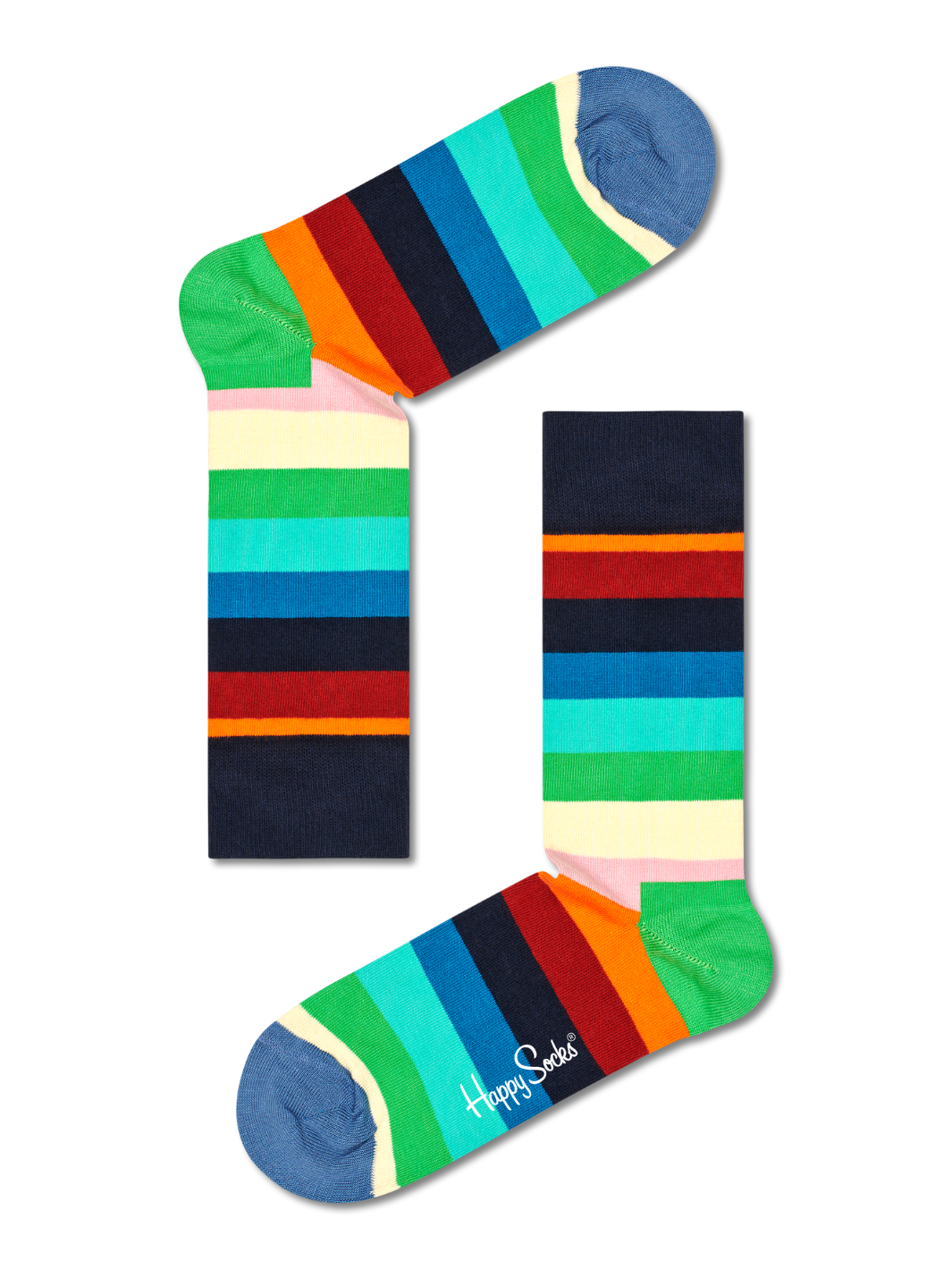 Happy Socks 3-pack Classic Sock Presentbox för män och kvinnor