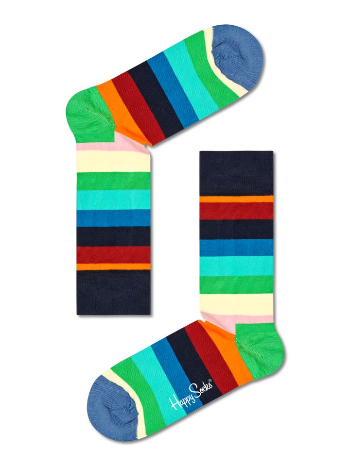 Happy Socks 3-pack Classic Sock Presentbox för män och kvinnor